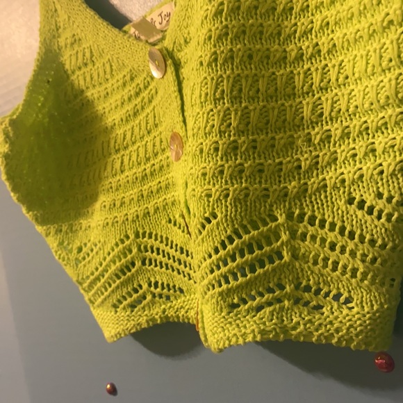 2pc light green yarn set , very soft & cute - Picture 8 of 8